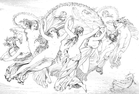 Nereides    Shelley, Prometheus Unbound, Act Iii, Scene 2 Coloring Page